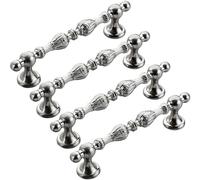 ZESLIV Tiradores de barra en T antiguos para muebles, distancia entre orificios de 128 mm, para armarios de cocina, cajones y cómodas, 4 unidades