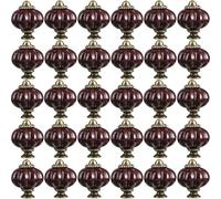 ZESLIV Tiradores para muebles (30 unidades, 33 mm), color morado