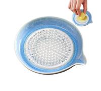 Zest Stone Board - Kitchen Grating Plate, Food Processing Use with Control Function, Carved, Handheld Grinding, Meal Preparation Tool for Chocolate Lemon Produce Flavor Cooking Support