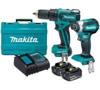 Zestaw combo 18v 2x3,0ah dlx2142s makita