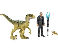 Zestaw figurek Jurassic World Człowiek + dinozaur, Velociraptor [FIGURKA]