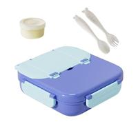 Zestivra Almuerzo Para,Contenedor De Almacenamiento De Bocadillos Para 1000ml - Contenedor De Almuerzo Impermeable | Para Kindergarten Escuela Viajes Picnic Oficina Comidas Ensalada Sandwich