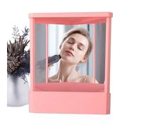 Zestivra Auténtico - No es Espejo, La Imagen No Se Cambia | Espejo realista para el Hogar Baño Espejo de Maquillaje, Función No Reversa, Reflectante Preciso Para Decoración