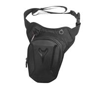Zestivra Bolsa De Pierna para Moto | Riñonera Impermeable para Moto | Funda De Muslo para ,para Motociclistas, , Touring, Senderismo, Camping, , Escalada