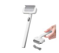 Zestivra Cepillos para Perros de Peluquería | Mangera Larga Deshedder Eliminador de Pelo - Cepillo para Gatos de Pelo Largo que Elimina el Muerto,para Cachorros, Manto Corto, Largo, Subpelo