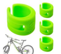 Zestivra Chain - Protector de horquilla trasera de goma, 4 uds. Ciclismo