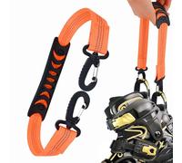 Zestivra Correa portabotas de esquí | Correas portátiles para Patines en línea,Correas de Transporte para Patines de Hielo para Hombres y Mujeres, Accesorios para Equipos de esquí de Invierno