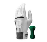 Zestivra Entrenamiento de Guantes de Golf de Cuero - Guantes de Deportes elásticos con Correa de muñeca Estable Fit Mano de Obra, Guante de golfidad, Entrenador de técnica de Impacto, manillare