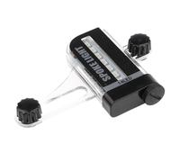 Zestivra Juego de Luces para Rueda de Bicicleta - PC 14 LED de iluminación de radios, Pantalla de 30 Patrones dinámicos, diseño Impermeable Activado por Movimiento | Accesorio de Visibilidad