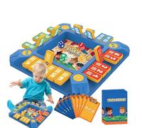 Zestivra Juegos de mesa, divertido juego de cartas | 54 tarjetas de tareas, juego divertido para 2-4 jugadores en reuniones con amigos y adultos