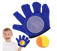 Zestivra Juguetes con Guantes de Playa pegajosos | Juego de Palos de Captura para Exteriores, Guantes de, Remo - Juguetes Deportivos para Padres e Hijos, Juegos de Deportes de Pelota