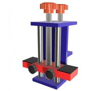 Zestivra Localizador para montaje en puertas de gabinetes, posicionamiento de montaje en la puerta del armario, posicionador metálico ajustable con abrazaderas, herramienta de instalación