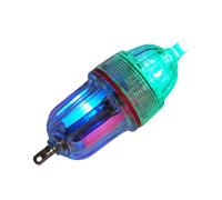 Zestivra Luz De Nocturna | Accesorios De Brillantes Impermeables Giratorios Multicolor - Luces LED Sumergibles,para Barcos Oscuros Muelle Embarcadero Río Agujero de Hielo Platija Bagre Crappie