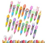 Zestivra Mini bolígrafos multicolor de Pascua, papelería escolar de Pascua, para niños, adolescentes, estudiantes, álbumes de recortes, bocetos, diario, dibujo, aula, escuela, en casa