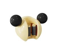 Zestivra Organizador de escoba colgante, gancho de almacenamiento de baño | Colgador de escoba con forma de oso adhesivo | Estante de herramientas de limpieza multifuncional, organización doméstica