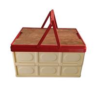 Zestivra Organizador para organizadores de vacaciones - Gran almacenamiento decorativo, de corona de temporada, unidad de contenedor festivo, soporte de embalaje versátil | Organizador de