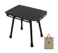 Zestivra Outdoor Plegable Table - Travel Mesa, Plegable Picnic Desk | Compact Lightweight Setup for Beach Relaxation, Hiking Use, Camping Meals, Fishing Spots, Outdoor Events, Portable Dining Gear