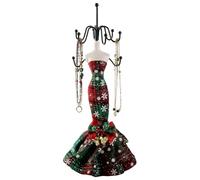 Zestivra Soporte de exhibición de joyas - Navidad elegante estante festivo | Soporte de exhibición y organizador,para mercado estilo de vida al por menor decoración del hogar evento organización