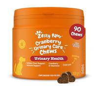 Zesty Paws Cranberry Urinary Care Supplement for Dogs | Promotes Kidney & Urinary Tract Health | Preventative UTI Treatment | Cranberry Extract Fog Dog | Dog Urine Treatment & UTI Treatment | 90 Pcs