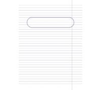 Zeszyt do nauki pisania po polsku - 3 linie z czerwonym marginesem | Biała okładka | Format A5 | Polska liniatura | Uil (Zeszyty Polonijne - Do nauki ... - Serie zum Schreibenlernen auf Polnisch)
