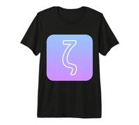 Zeta minúscula - Sexta Letra del Alfabeto Griego Camiseta Premium