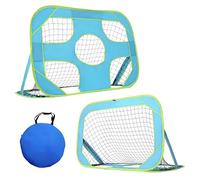 ZETAPEX Porteria de Futbol Plegable para Niños - Mini Porterias de Futbol para Jardin y Entrenamiento - Compactas y Resistentes Ideales para Casa o Jardin
