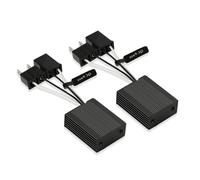 Zethors H7 Canbus Decodificador Sin Errores Bombillas Coche Resistor Decodificadores para H7 LED Faro Anti-parpadeo Adaptador Arnés Advertencia Cancelador Condensadores Kit de Conversión