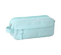 Zetqhuu Estuche para Bolígrafos - Organizador De Doble Capa con Asa De Transporte | Estuche Escolar de Tela Oxford,para Niños Adolescentes Chicos Mujeres Hombres Escuela Universidad Aula