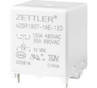Zettler Electronics Relé de alimentación AZSR190T-1AE-12D 12 V/DC 100 A, 1 cierre, 1 unidad.