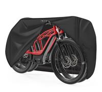 Zettum Funda para Bicicleta para 2 Bicicletas, 600D, Almacenamiento al Aire Libre, Impermeable y Resistente, Funda Grande para 3 Bicicletas eléctricas, Bicicleta de montaña, Bicicleta de Carretera