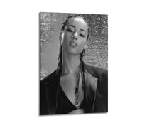 ZEUDFBSA Póster de Alicia Keys Singer 1 póster decorativo de lienzo para pared e impresión artística moderna para decoración de dormitorio familiar, pósteres de 20 x 30 pulgadas (50 x 75 cm)