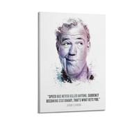 ZEUDFBSA Póster decorativo para pared de Jeremy Clarkson, presentador de televisión, póster de pared e imagen artística moderna para decoración de dormitorio familiar, 16 x 24 pulgadas (40 x 60 cm)