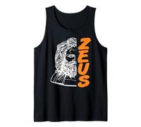 Zeus Dios del Trueno Fuerza Poder Monte Olimpo Camiseta sin Mangas