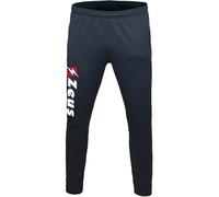 Zeus Easy Hombre Fitness Deporte Pantalón Jogging Chándal Negro Azul Nuevo