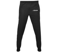 Zeus Enea Pantalón Entrenamiento Fútbol Regular Fit Azul Negro Nuevo