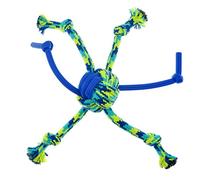 Zeus Fitness Juguete Pelota araña de Cuerda y TPR para Perros, 30 cm