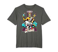 Zeus Funky Mitología Griega Trueno Dios Camiseta