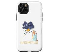 Zeus Greek God Thunder Lightning Bolt Storm Retro Mythology Carcasa para iPhone 11 Pro