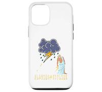 Zeus Greek God Thunder Lightning Bolt Storm Retro Mythology Carcasa para iPhone 12/12 Pro