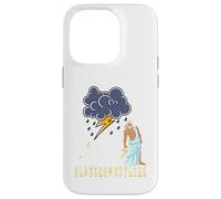Zeus Greek God Thunder Lightning Bolt Storm Retro Mythology Carcasa para iPhone 14 Pro