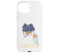 Zeus Greek God Thunder Lightning Bolt Storm Retro Mythology Carcasa para iPhone 15 Plus