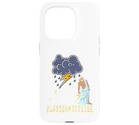 Zeus Greek God Thunder Lightning Bolt Storm Retro Mythology Carcasa para iPhone 15 Pro