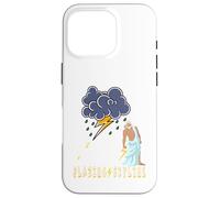 Zeus Greek God Thunder Lightning Bolt Storm Retro Mythology Carcasa para iPhone 16 Pro
