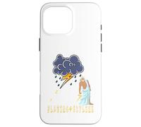 Zeus Greek God Thunder Lightning Bolt Storm Retro Mythology Carcasa para iPhone 16 Pro Max