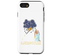 Zeus Greek God Thunder Lightning Bolt Storm Retro Mythology Carcasa para iPhone SE (2020) / 7 / 8