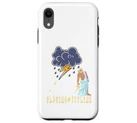 Zeus Greek God Thunder Lightning Bolt Storm Retro Mythology Carcasa para iPhone XR