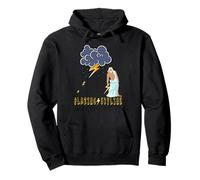 Zeus Greek God Thunder Lightning Bolt Storm Retro Mythology Sudadera con Capucha