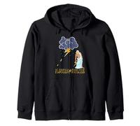 Zeus Greek God Thunder Lightning Bolt Storm Retro Mythology Sudadera con Capucha