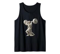 Zeus Halterofilia Mitología Griega Culturista Gimnasio Entrenamiento Camiseta sin Mangas