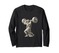 Zeus Halterofilia Mitología Griega Culturista Gimnasio Entrenamiento Manga Larga